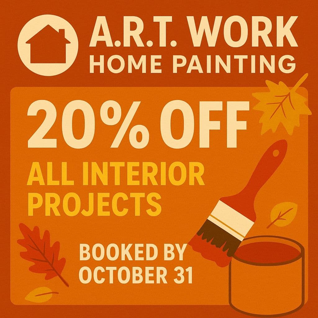 Fall Into Savings with 20% Off Interior Painting
